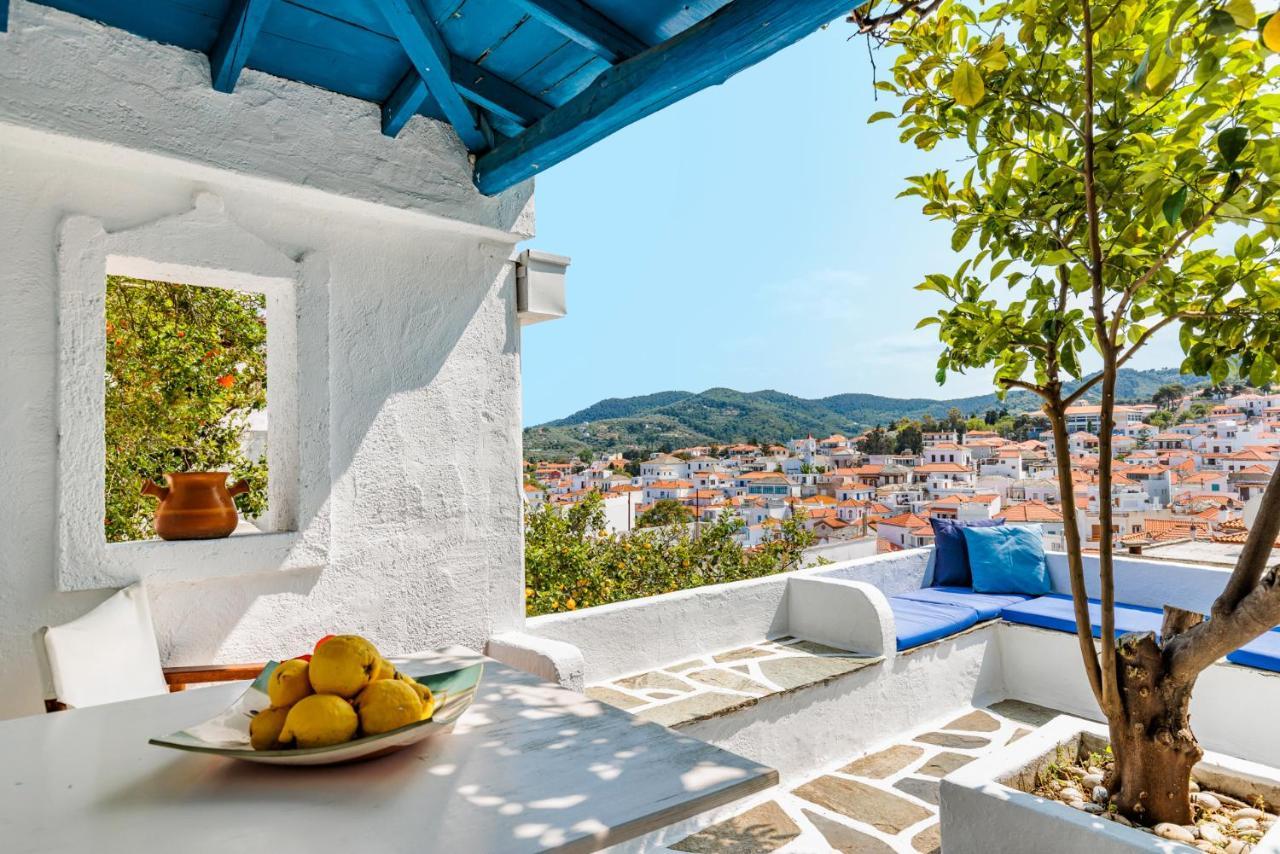 Villa The Lemon Tree House Città di Skopelos Esterno foto