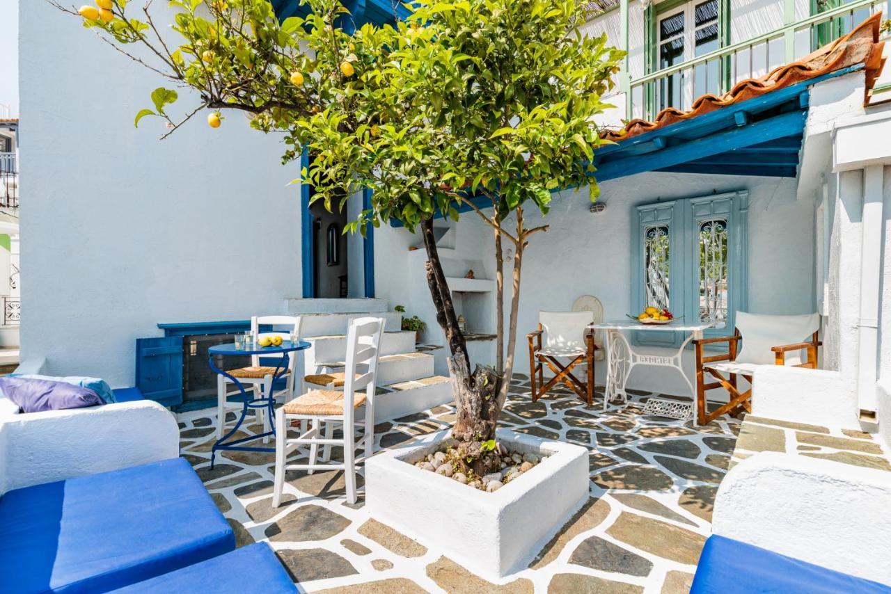 Villa The Lemon Tree House Città di Skopelos Esterno foto